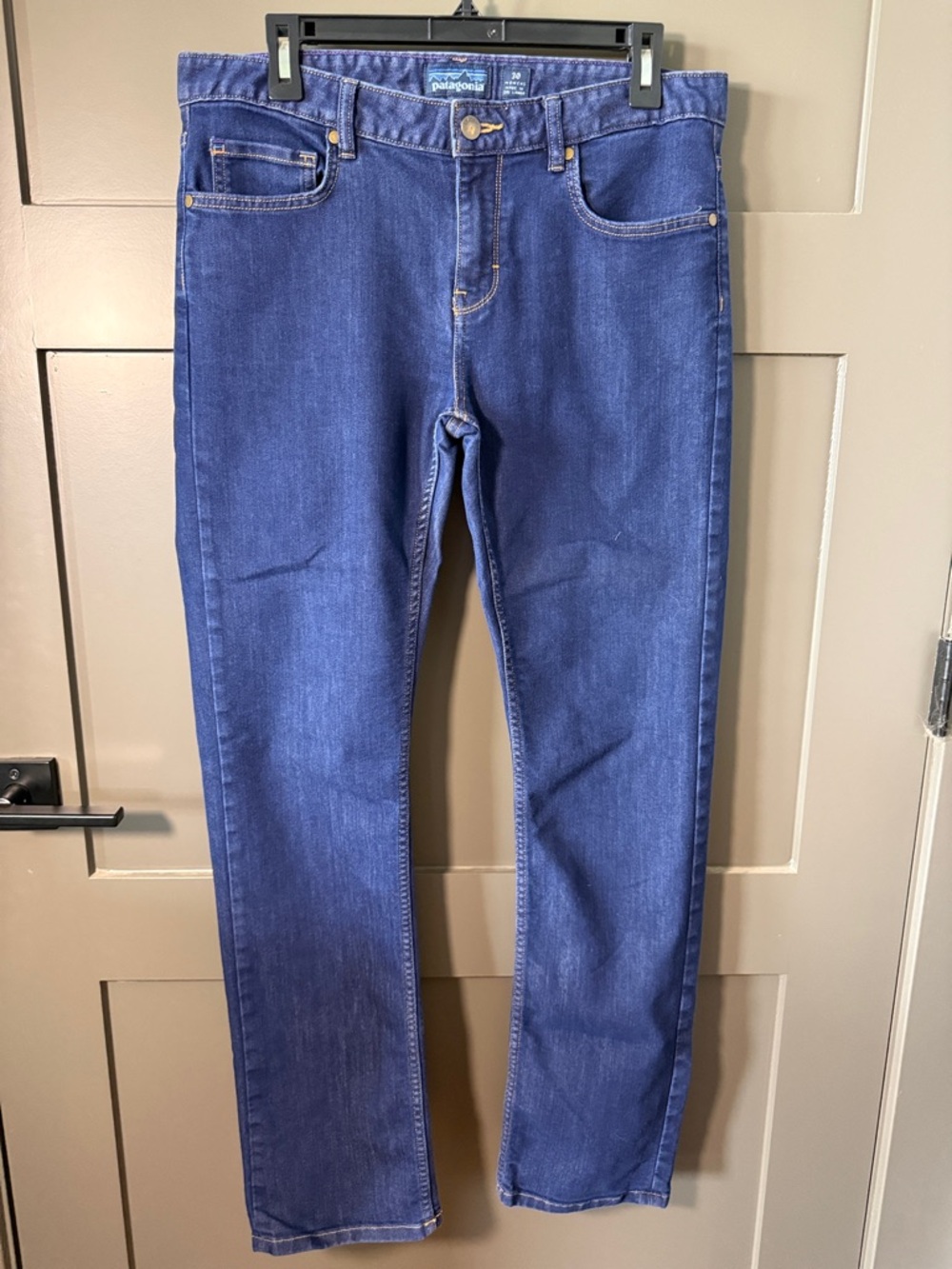 Patagonia Women's Straight-Leg Jeans — Deep Indigo Blue